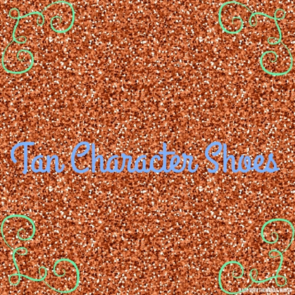 Tan Character Shoes